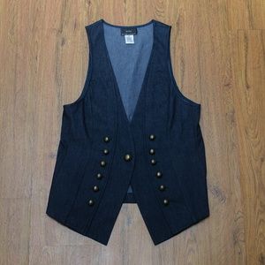 NEW YORK CLOTHING COMPANY DENIM VEST
